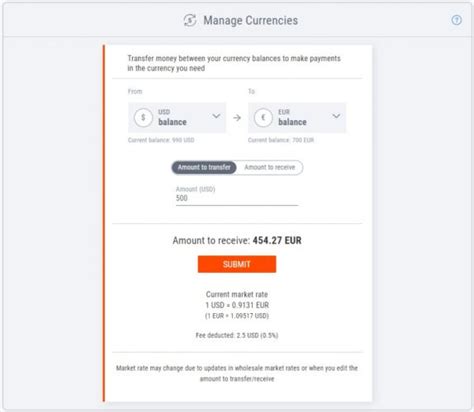 payoneer current exchange rate|How to manage currencies to simplify your global .